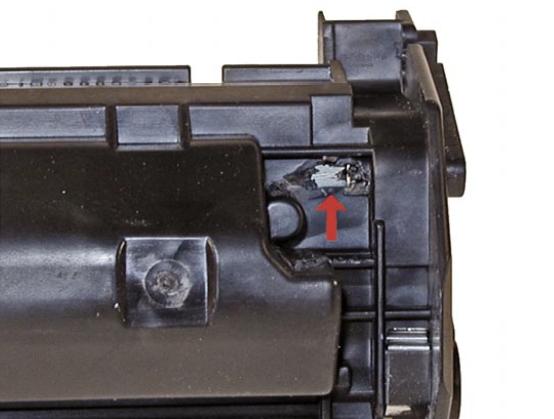Инструкция по заправке картриджа Hp LaserJet 1005w - Как заправить картридж Hp LaserJet 1005w №3