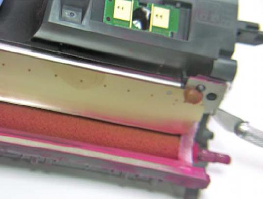 Инструкция по заправке картриджа HP Color LaserJet 2550L - №19 Как заправить HP 2550L