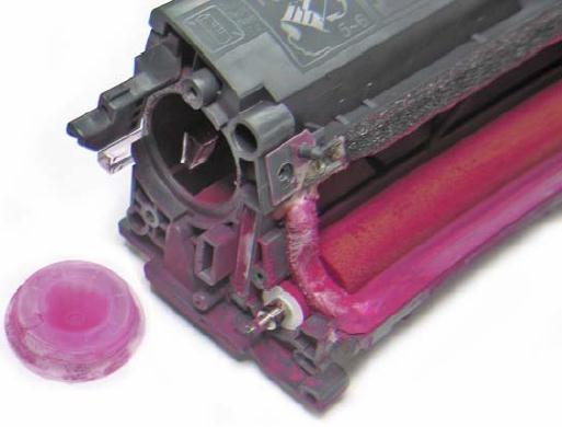 Инструкция по заправке картриджа HP Color LaserJet 1500 - №24 Как заправить HP 1500